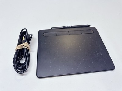 Wacom Intuos Small Bluetooth Graphics Drawing Tablet, 4 Custom Keys - CTL-4100