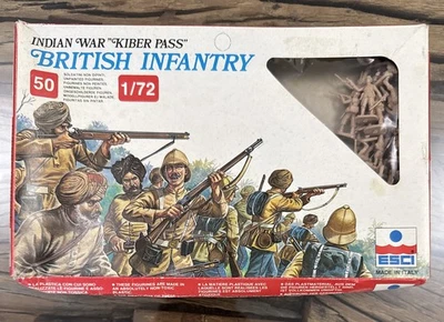 ESCI 232 Toy soldiers 1/72 "British Infantry Indian Wars " Complete - Image 1 of 3