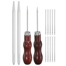 Doll Hair Rooting Holders Tool 0.6mm Rerooting Knitting Needles Silver