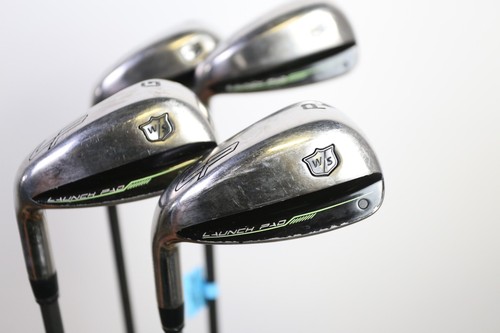 LEFTY Wilson Staff Launch Pad Iron Set 8-GW - -0.25 in Regular Flex Graphite