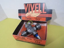 Beautiful Vivell TWIN 60 Ignition model airplane engine