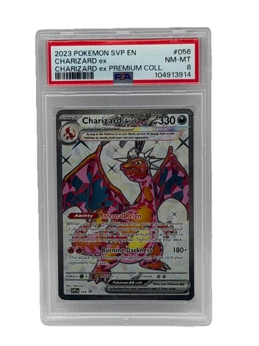PSA 8 Charizard ex SVP 056 Black Star Promo 2023 Pokemon Card NM-MT