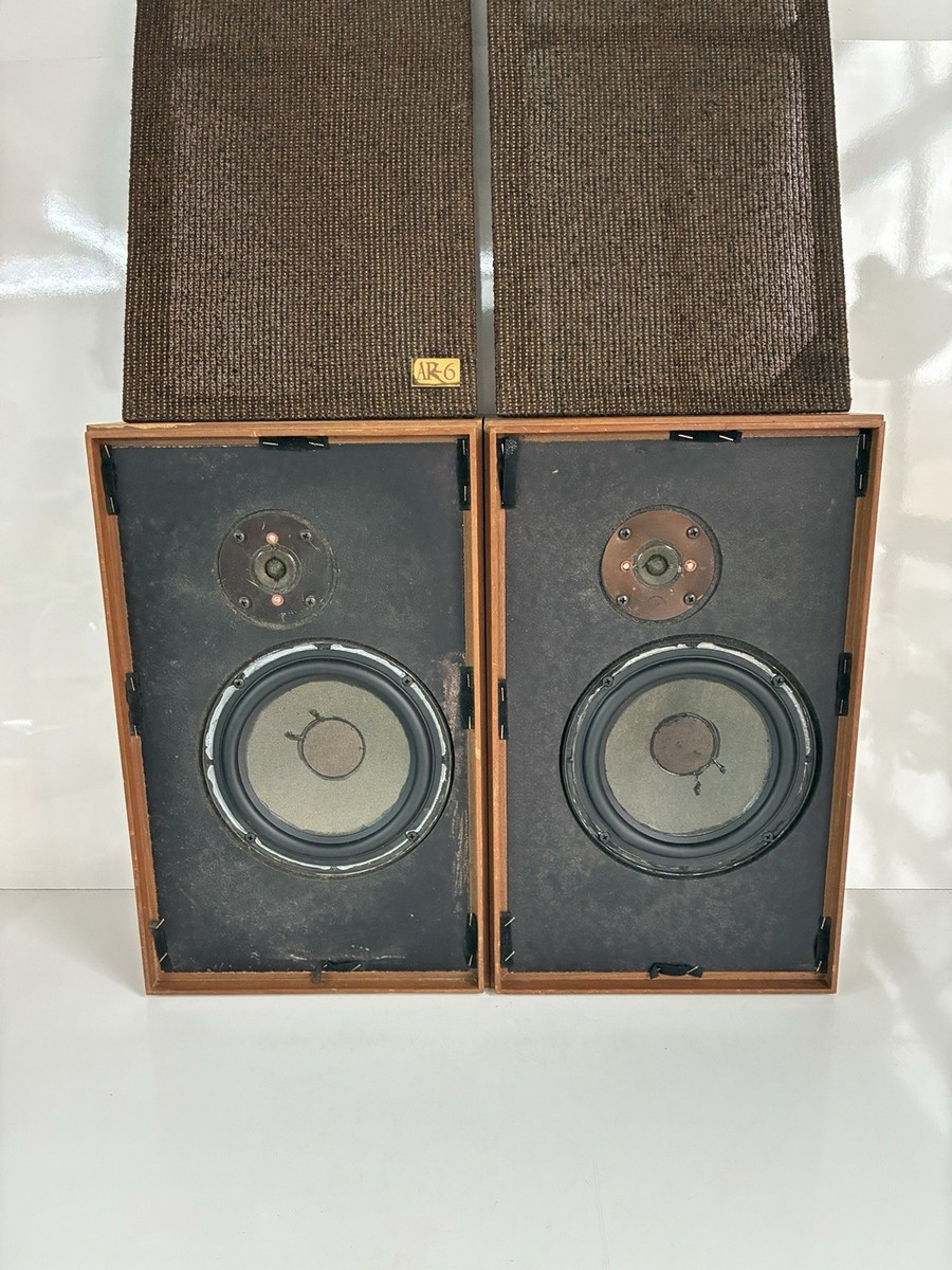 Acoustic Research AR-6 エンクロージャー Acoustic Research AR-6 Suspension Loudspeaker System Speaker Pair