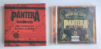 Pantera: The Complete Studio Albums: 1990-2000 CD Box Set + Live: 101 Proof