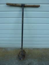 Used Iwan Adjustable Post Hole Twist Digger Auger Adjusts to 6" 7" 8"