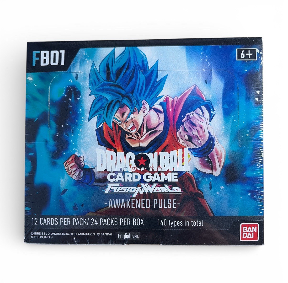 Dragon Ball Fusion World FB01 Awakened Pulse Display - Inglés