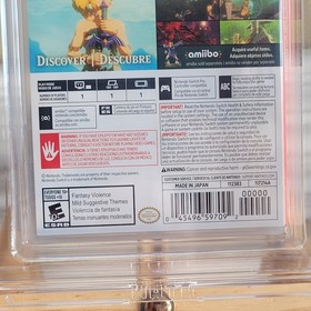 Zelda Tears of the Kingdom Nintendo Switch PSA 10 A++ 1st Print CGC VGA WATA