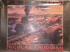 Nicolas Trudgian: The Roundhouse Collection Union Pacific 1000 pc. Puzzle