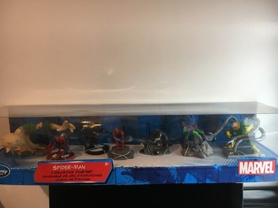 2011 Disney Store: Marvel Spider-Man 7 Piece Figurine Playset NIB