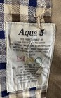 Vintage Aquascutum Men's Trench Coat Khaki Tan Aqua 5 Check Lined Size 44R — photo 4