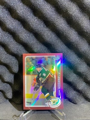 2002 Topps Chrome Refractor #13 Mike Modano