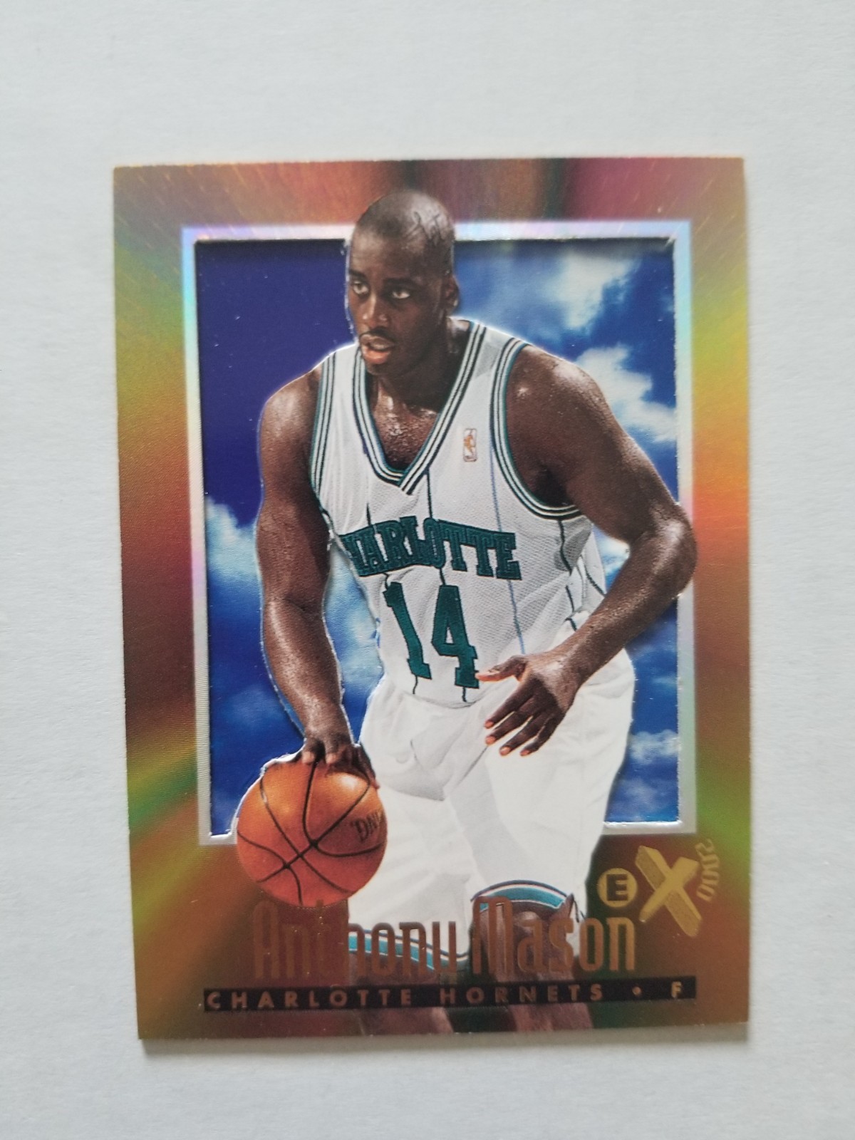 1996-97 E-X2000 #7 Anthony Mason