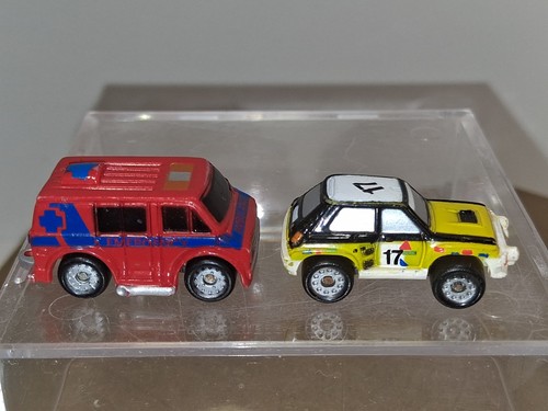 Micro Machines Galoob Porche 911 Jaguar E Type Ambulance Renault Rally #17 - Picture 2 of 12