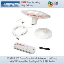 STATUS 350 VISION PLUS CARAVAN MOTORHOME DIGITAL FREEVIEW TV AERIAL 335 355 2026