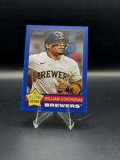 William Contreras | 2025 Heritage | Blue Border | #300 Brewers
