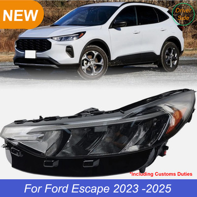 LH Left Driver Side Headlight For Ford Escape 2023 -2025 LED Headlamp PJ6Z13008D