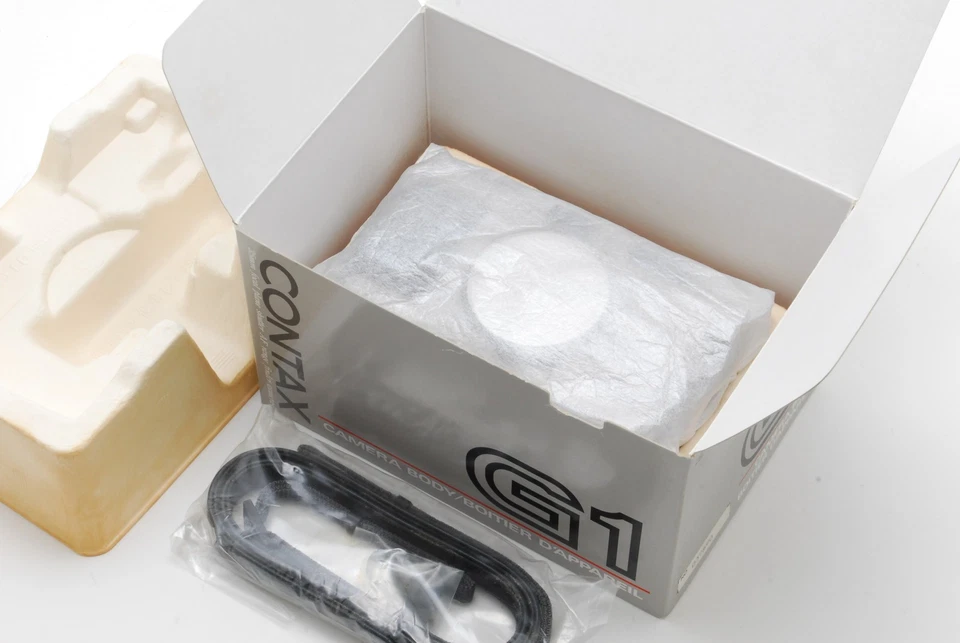 ⏯️【SIN USAR en caja】 Cuerpo de cámara fotográfica telémetro Contax G1 de JAPÓN - Imagen 2 de 4