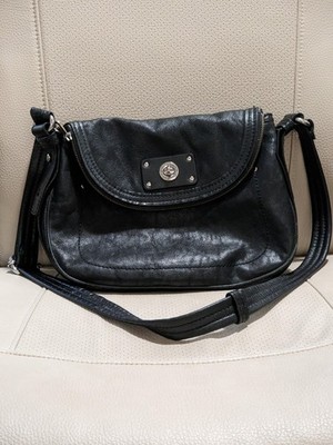 Marc by Marc Jacobs Leather Black Shoulder Bag Y2K Authentic Rare