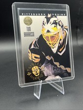 1993 NHL Leaf - Painted Warriors Tom Barrasso Pittsburgh Penguins