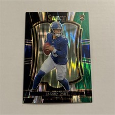 2025 Panini Select Jaxson Dart Rookie Premier Level #193 New York Giants