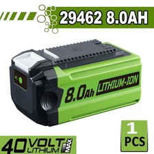1X 40V 8.0Ah Li-ion Battery Replace For Greenworks G-Max 29462 29717 29472 24252
