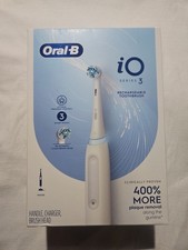 Oral-B iO Series 3 Electric Toothbrush with 1 Brush Head, Rechargeable, White