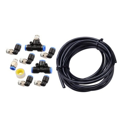 Push Lock Vacuum Fitting Kit Turbo Wastegate & Solenoid For Turbo Vehicles New