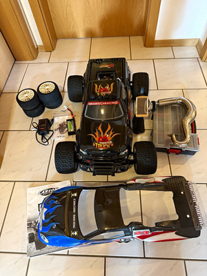 Rc 1:5 Benzin Monster Truck sehr gepflegten Zustand