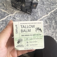 Tallow Bomb 100% Grass, Fed Beef, Tallow, Nourishing Face And