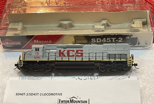 InterMountain N Scale Locomotive DCC SD45T-2 KCS ROAD# 4505 | eBay