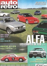 AUTO RETRO N°254 ALPINE A210 / LOTUS SEVEN S4 / PORSCHE 911 GTS / JAGUAR XJ6