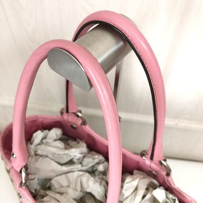 COACH F14724 Tote Bag Hand Bag Daisy Pink Signature Canvas