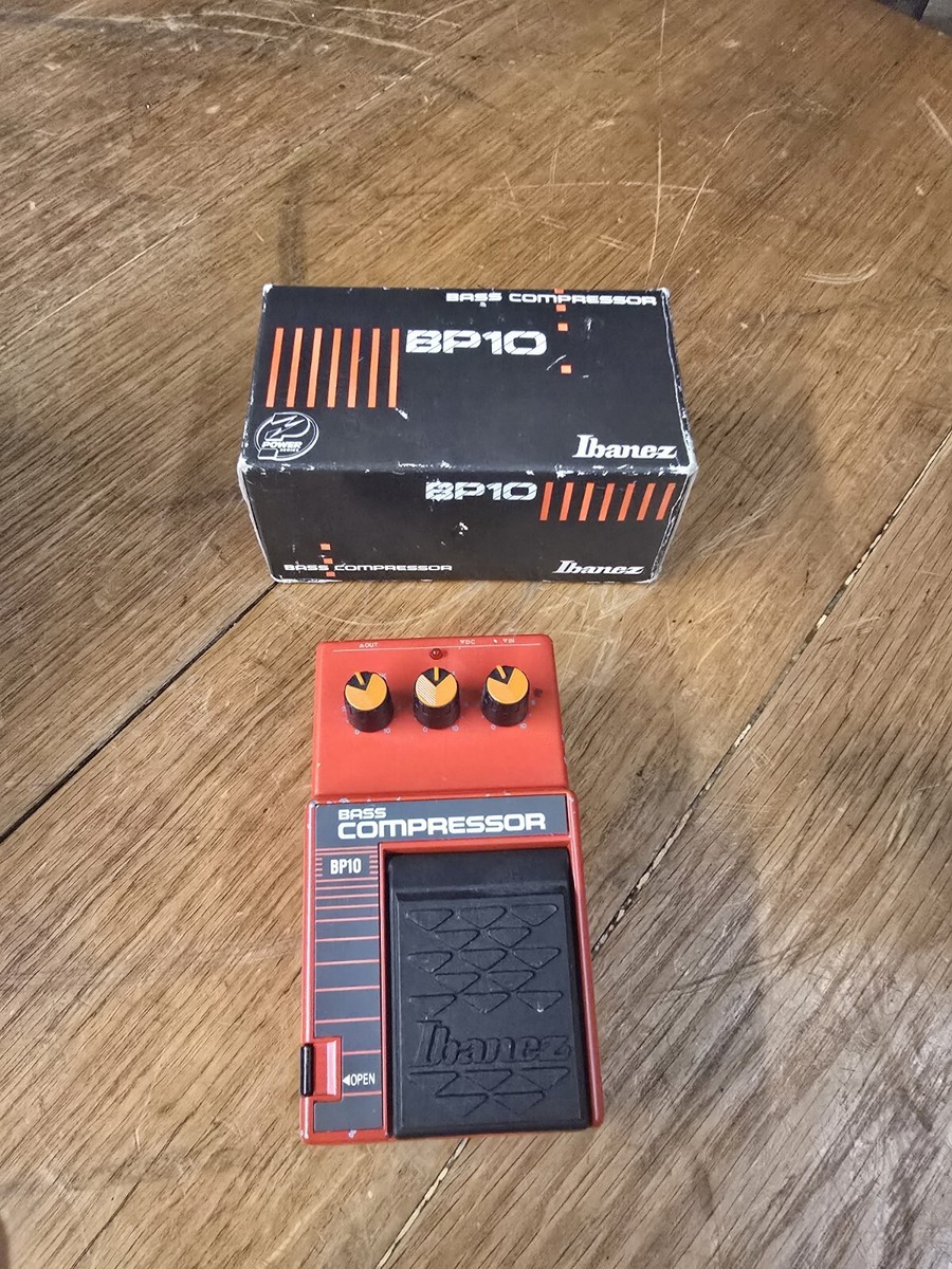 Ibanez BP10 Vintage Bass Compressor pedal, Made in Japan