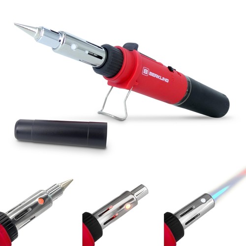 Berkling BSG568 3IN1 Cordless Butane Gas Soldering Iron, Heat Gun