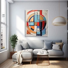 abstract texture color Hand-painted oil painting art home decor painting #240