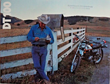 1975 Yamaha DT100B 4-page brochure-Vintage motocross LIT-11035-04-01