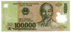 VIETNAM P-122b 100000 100,000 Dong 2005 Nice Grade AUNC