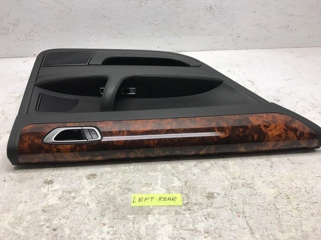 06 07 08 Bentley Flying Spur BLACK COMPLETE LEFT REAR INNER DOOR PANEL 