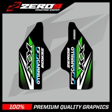 KAWASAKI KXF 250/450 09-016 MOTOCROSS GRAPHICS MX GRAPHICS LOWER FORK DECAL TEAM