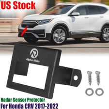 Radar Sensor Protector Cover Kit For Honda CRV 4-Door 2017-2022 Black Anti-theft