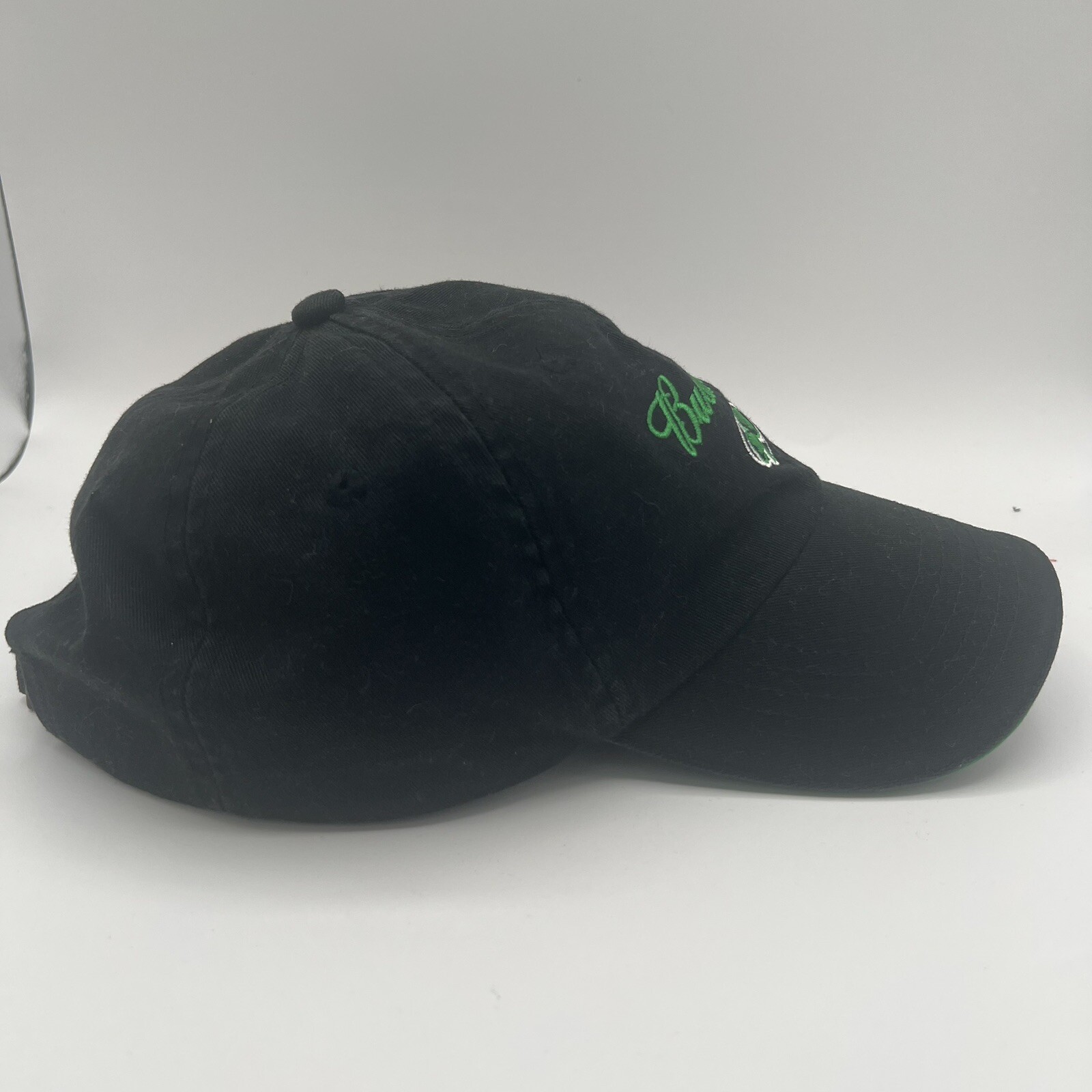 Budweiser Hat Cap Black Adjustable Strap Back Bas… - image 6