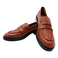 Madewell The Bradley Lugsole Loafer Brown Smooth Leather Size 7.5 Women s