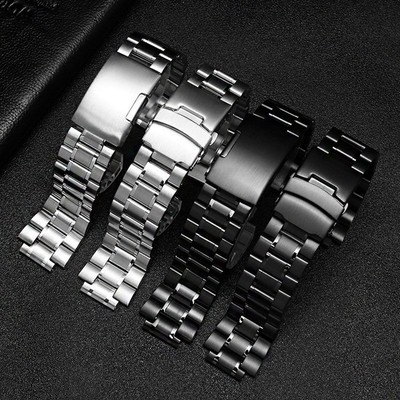 Herren Metall Uhrenarmband passend für Timex T2N720 T2N721 TW2R55500 Serie...