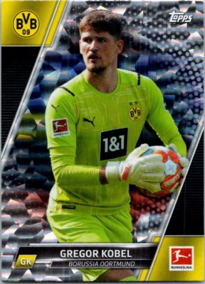 2021-22 Topps Bundesliga #58 Gregor Kobel Speckle Foil