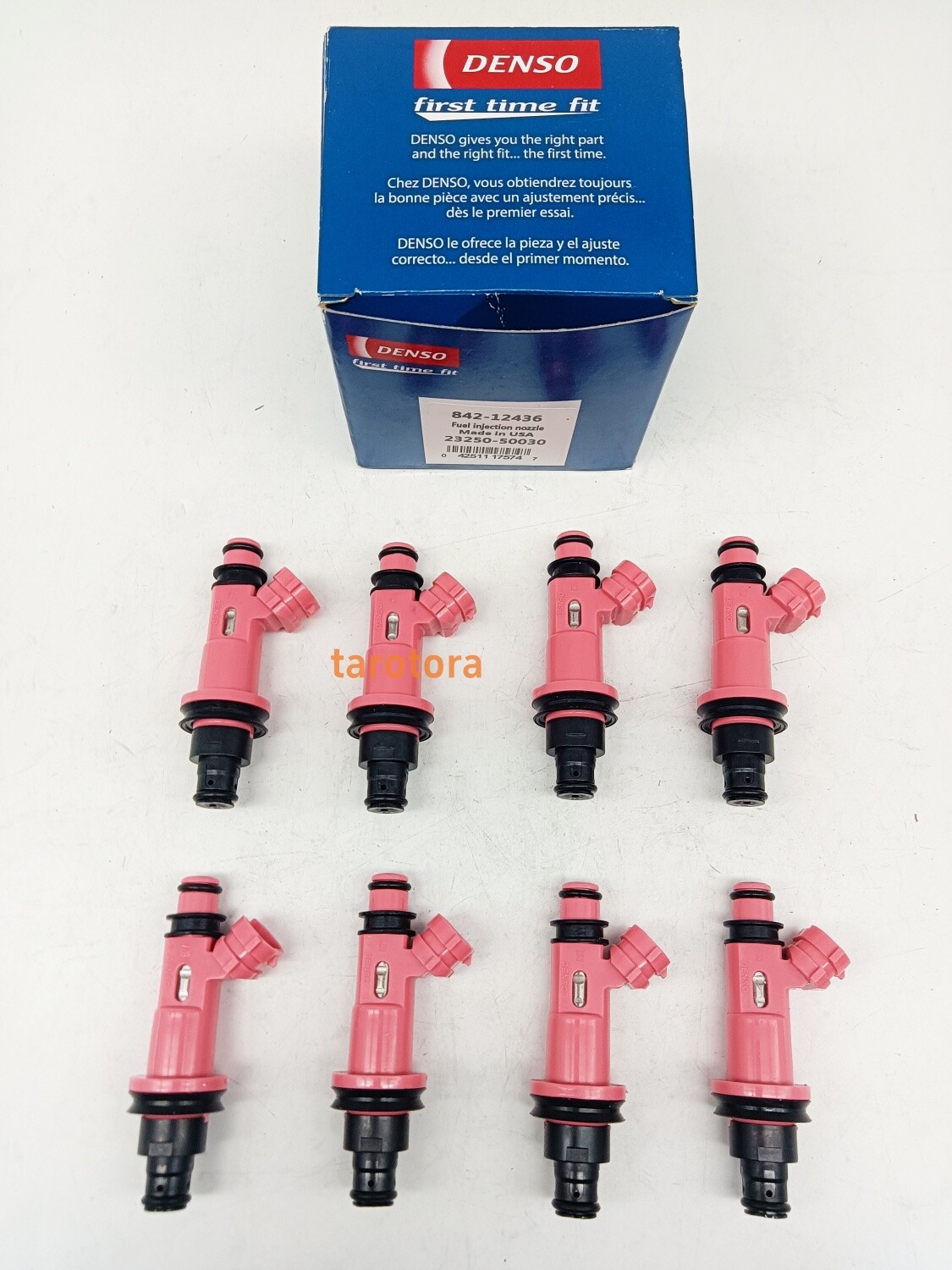 Denso 8X Fuel Injector 23250-50030 For Lexus GS400 LS400 SC400 LS430 4.0L 4.3L