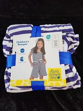 NEW. CHILDREN  S ROMPER SIZE S BRAND NEW STRIPED ALEX LEMONADE STAND FREE SH