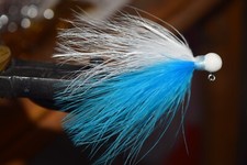 4 HAND TIED MARABOU FISHING JIGS   1/6, 1/8, 1/4 oz