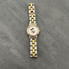 Vintage Mickey Mouse Wrist Analog Time Works Watch, Needs New Battery- As Is