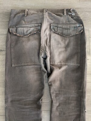 Rick Owens FW06 Brown Aircut Denim Size 33 | eBay