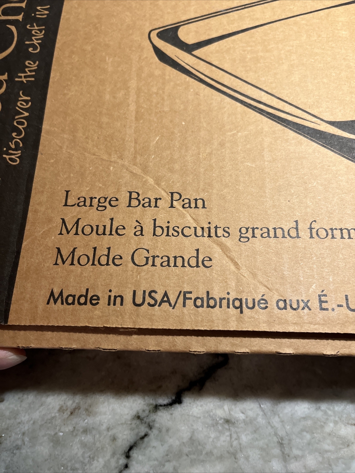 NIB Pampered Chef LARGE BAR PAN 1445 Stoneware Baking Stone CHOICE